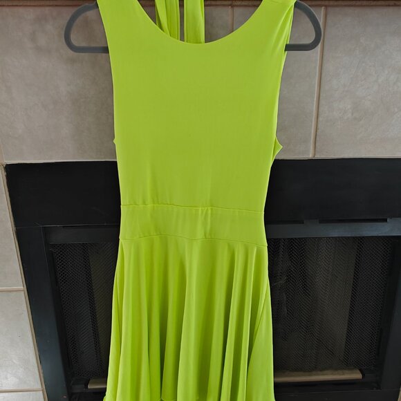 Lime Green CBR Dress - Picture 5 of 5